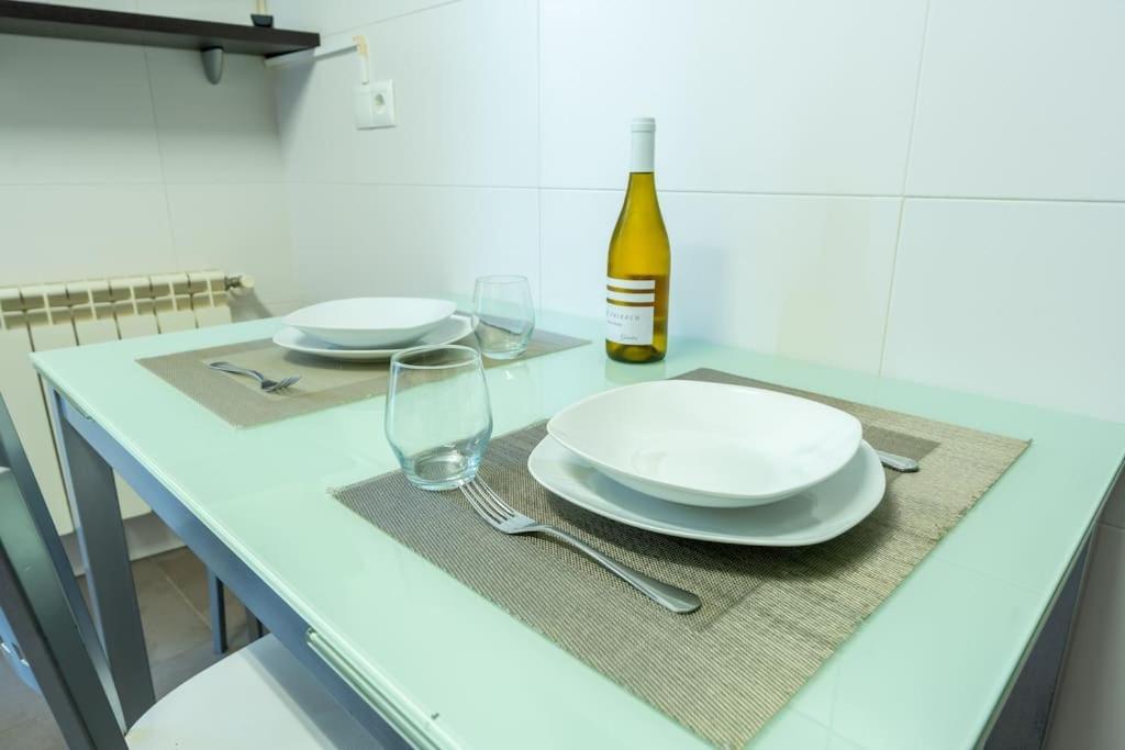 Apartamento En El Corazon De La Ciudad Con Parking Santander Exteriör bild