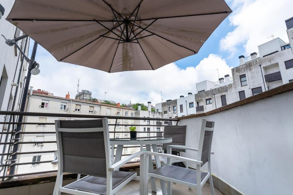 Apartamento En El Corazon De La Ciudad Con Parking Santander Exteriör bild